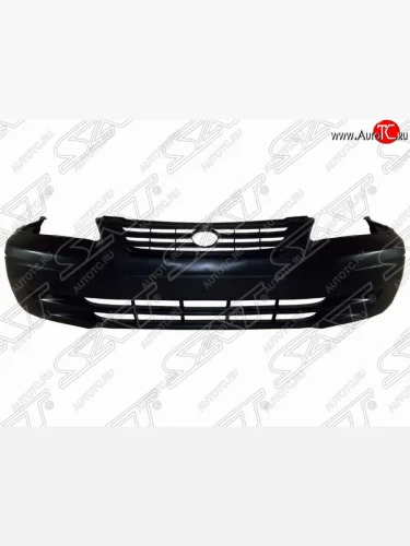 Передний бампер SAT (без отверстий под ПТФ, с решеткой, пр-во Тайвань) Toyota Camry V40 (1994-1998)
