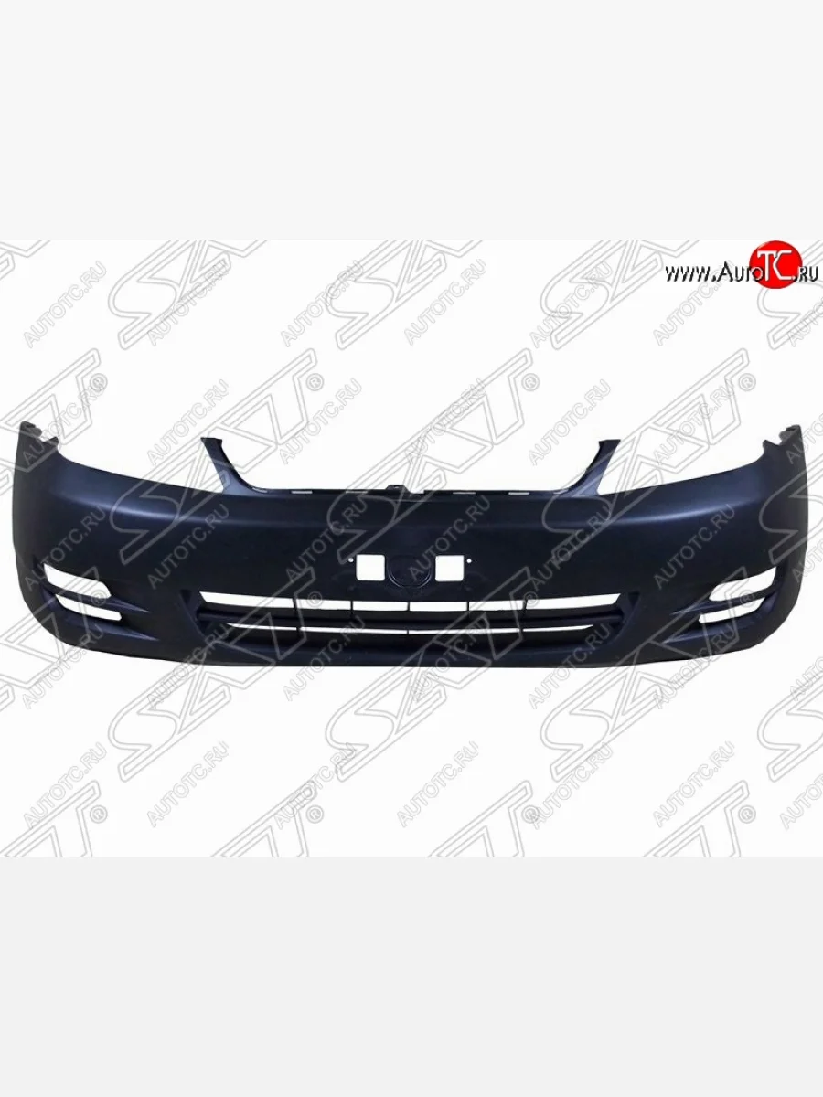 Передний бампер SAT Toyota Corolla E120 хэтчбек 5 дв. дорестайлинг (2000-2004) (Неокрашенный)  в Самаре Самарской области