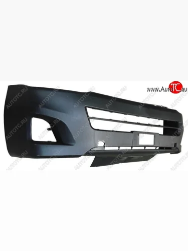 Передний бампер SAT (широкая кабина) Toyota Hiace H200 минивэн (Япония) 2-ой рестайлинг (2010-2013)