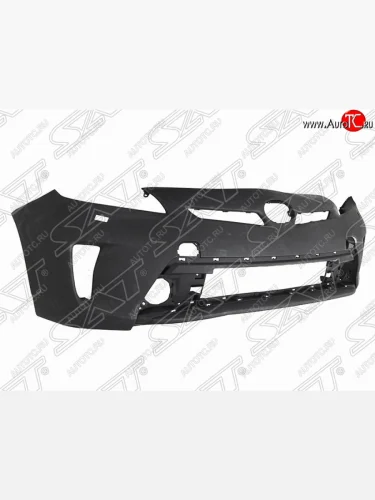 Передний бампер SAT (под туманки и омыватели, Тайвань) Toyota Prius Alfa лифтбек рестайлинг (2011-2015)