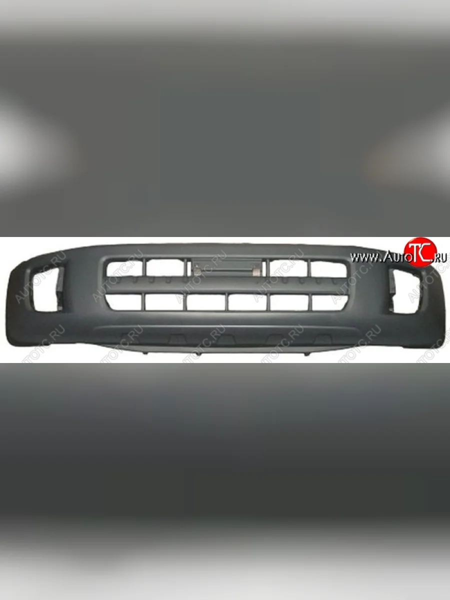 Передний бампер (без отверстий для накладки) SAT Toyota RAV4 CA20 3 дв. дорестайлинг (2000-2003) (Неокрашенный)  в Керчи Республика Крым