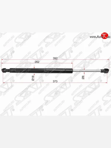 Газовый упор капота SAT Nissan Murano  1 Z50 (2002-2009)