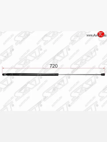 Газовый упор капота SAT Toyota Camry XV40 рестайлинг (2009-2011)