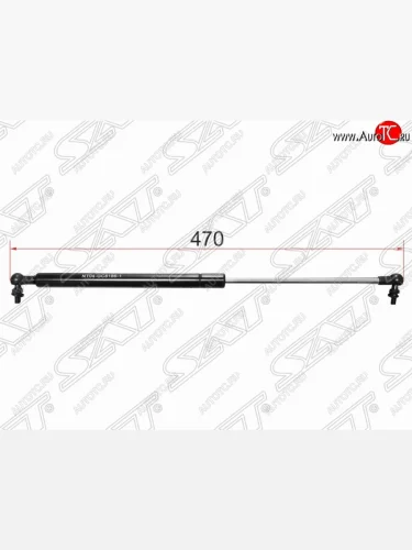 Газовый упор капота SAT (LH=RH) Lexus GX470 J120 дорестайлинг (2002-2007)