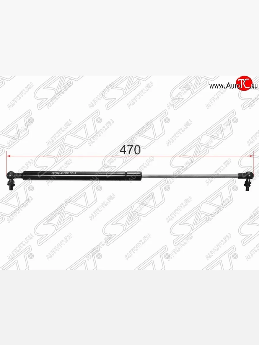 Газовый упор капота SAT Lexus GX470 J120 дорестайлинг (2002-2007) (LH=RH)  в Керчи Республика Крым