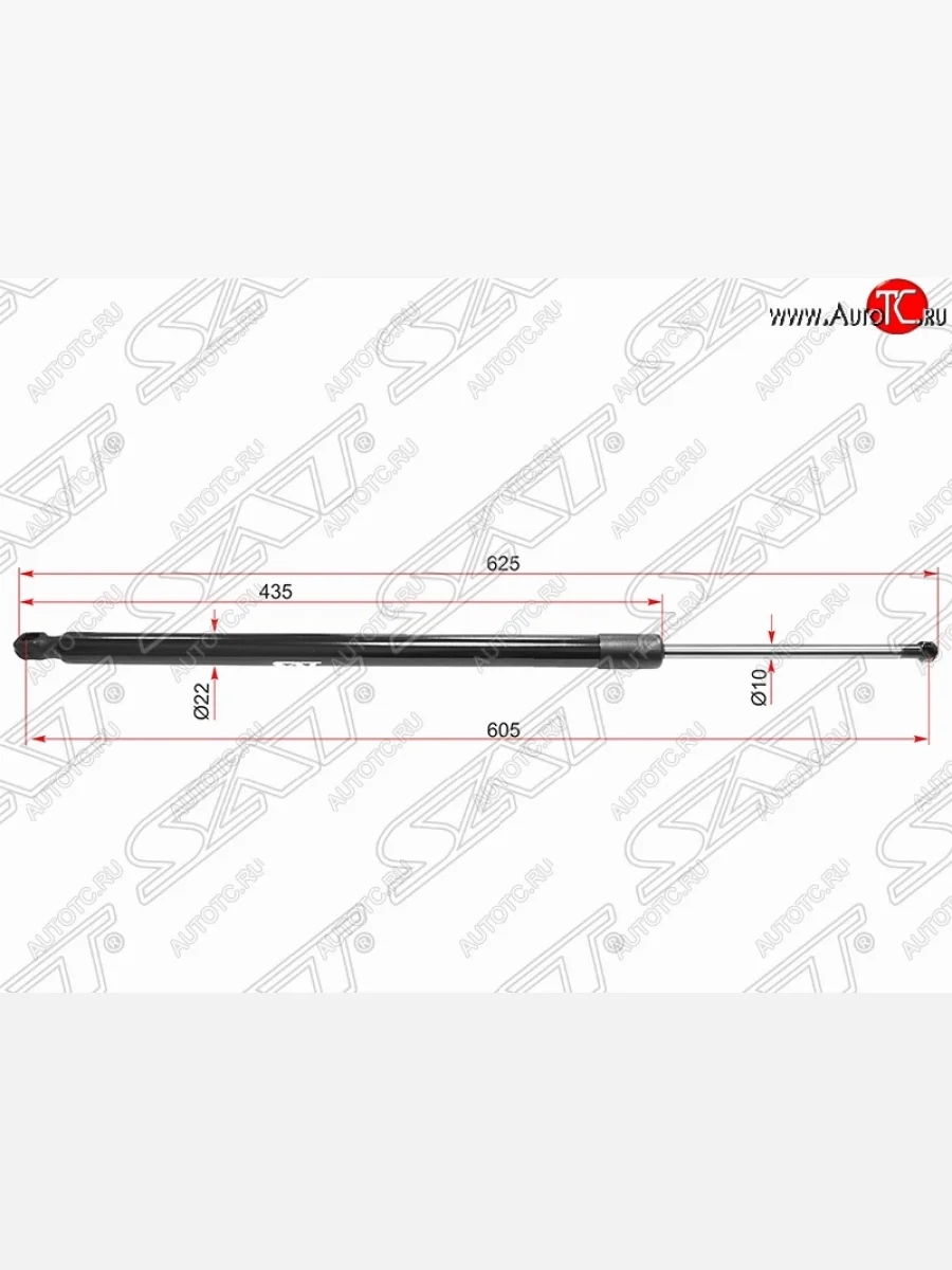 Упор крышки багажника SAT (газовый) Lexus NX200T Z10 (2014-2017)  в Керчи Республика Крым