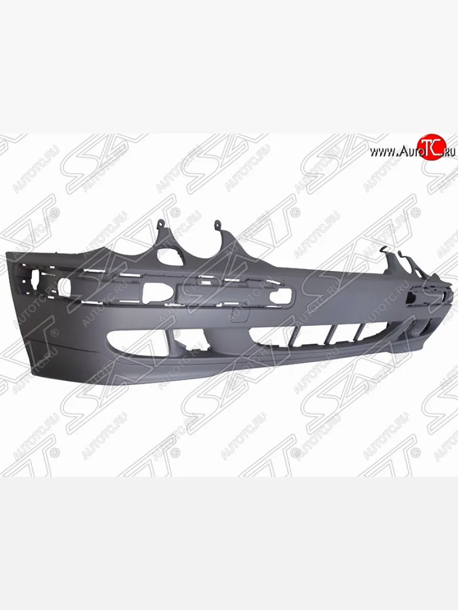 Передний бампер SAT (пр-во Тайвань) Mercedes-Benz E-Class W210 дорестайлинг универсал (1996-1999) (Неокрашенный)  с доставкой в г. Керчь