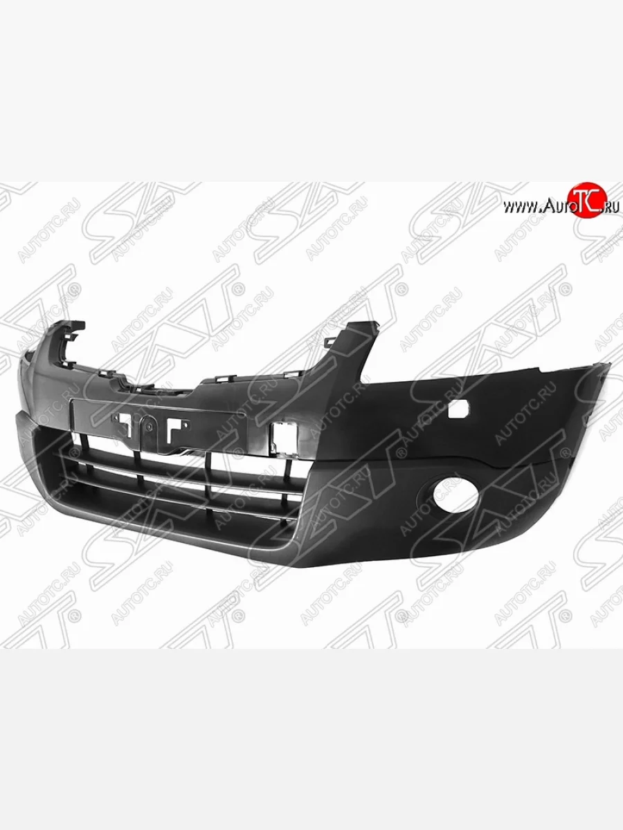 Передний бампер SAT Nissan Qashqai 1 J10 дорестайлинг (2007-2010) (Неокрашенный)  в Керчи Республика Крым