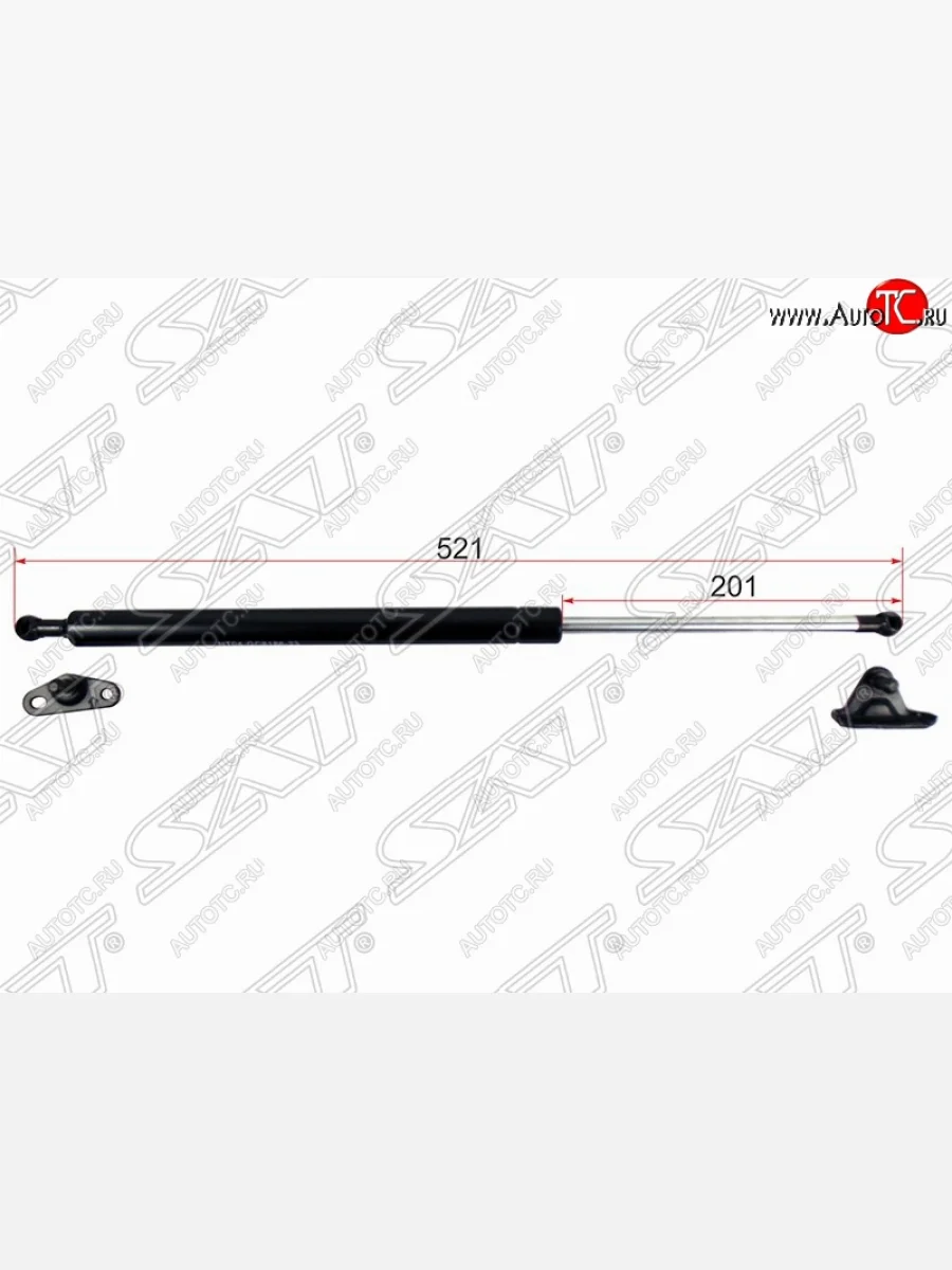 Газовый упор крышки багажника (LH=RH) SAT Toyota Highlander XU20 дорестайлинг (2000-2003)  в Самаре Самарской области