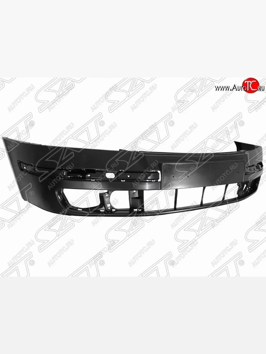 Передний бампер SAT Skoda Octavia A5 дорестайлинг универсал (2004-2008) (Неокрашенный)  в Керчи Республика Крым