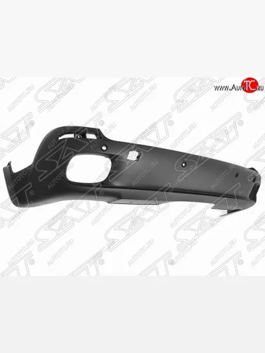 Бампер задний SAT (нижняя часть) (Тисненый пластик) BMW X5  E70 (2006-2010) дорестайлинг