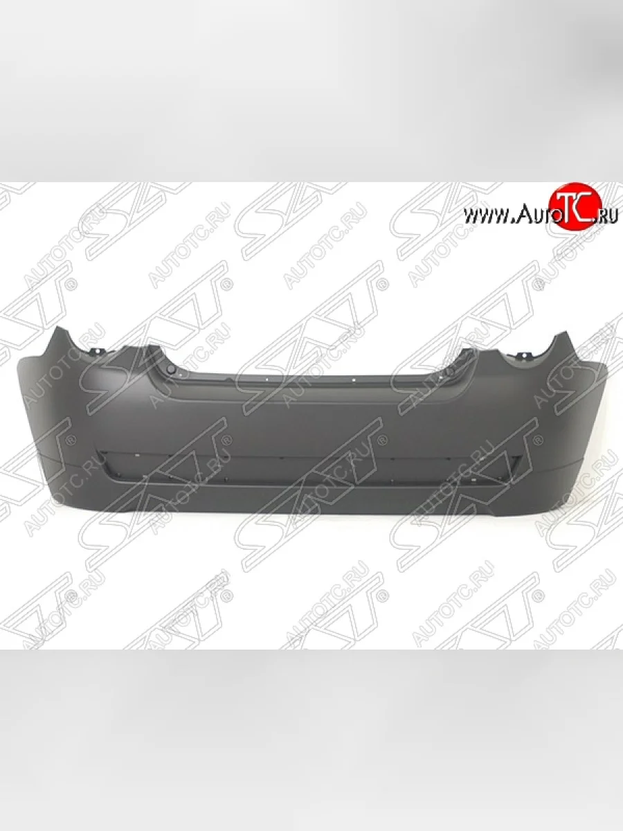 Бампер задний SAT Chevrolet Aveo T250 хэтчбек 5 дв рестайлинг (2006-2011) (Неокрашенный)  в Керчи Республика Крым