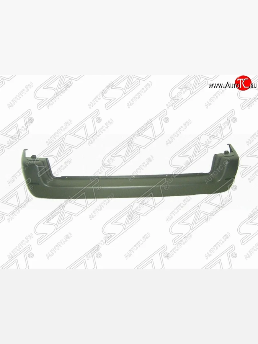 Бампер задний SAT CITROEN Berlingo M59 рестайлинг (2002-2012) (Неокрашенный)  в Перми Пермском крае