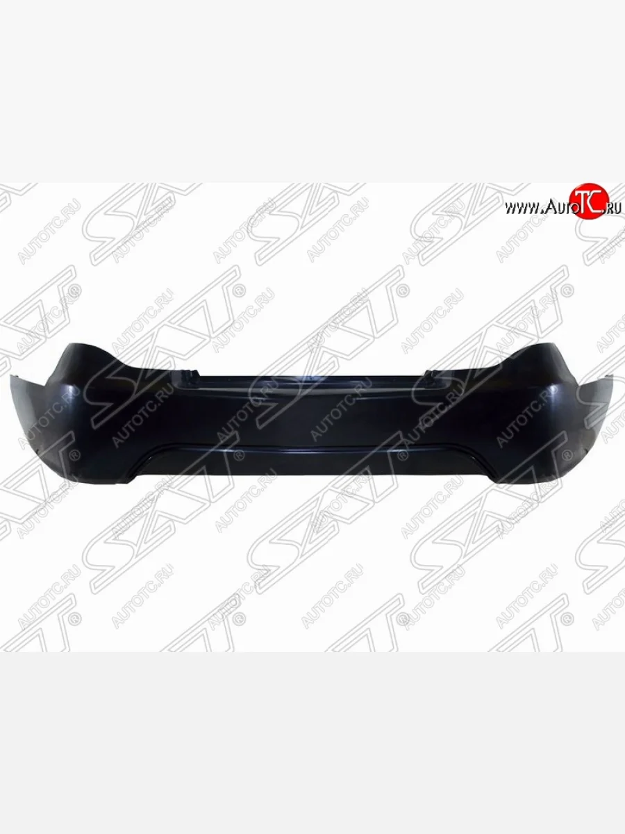 Бампер задний SAT Daewoo Nexia рестайлинг (2008-2015) (Неокрашенный)  с доставкой в г. Пермь