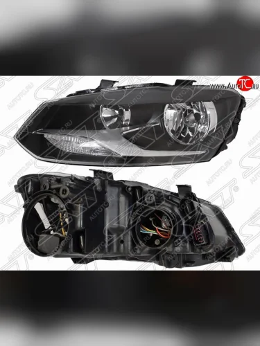 Левая фара SAT Volkswagen Polo Mk5 6R,6C,61 седан рестайлинг (2015-2020)