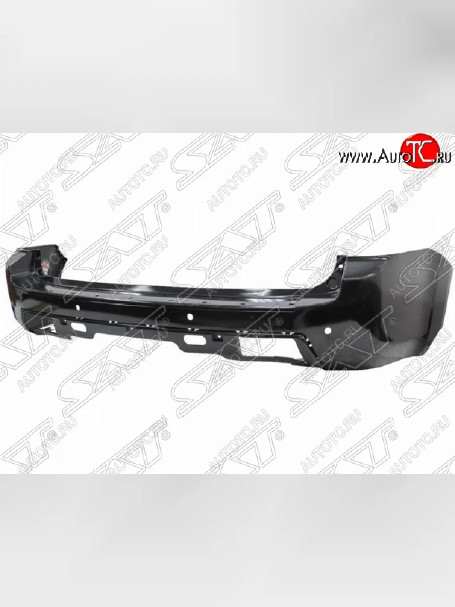 Бампер задний SAT (дорестайлинг, пр-во Тайвань) Honda Pilot YF4 дорестайлинг (2008-2011) (Неокрашенный)  в Перми Пермском крае