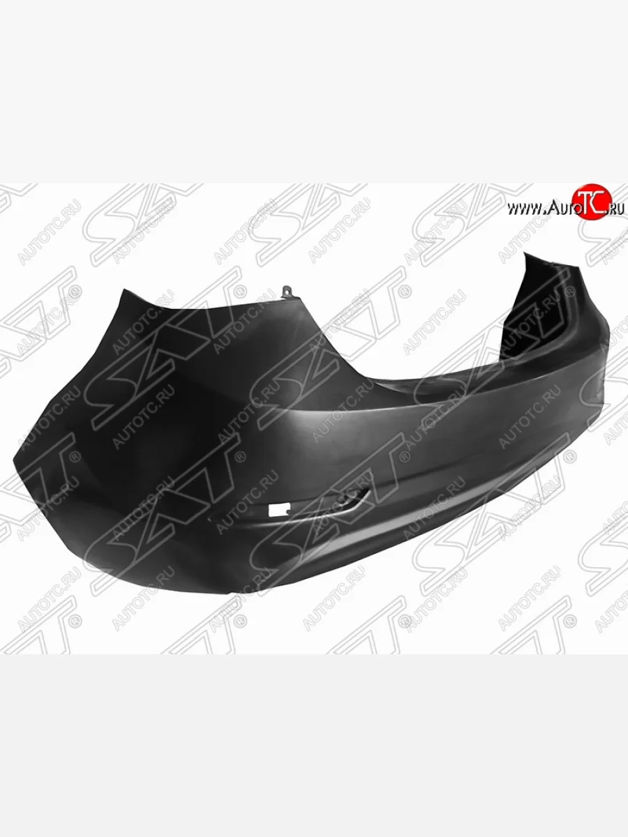 Бампер задний SAT Hyundai Elantra MD рестайлинг (2013-2016) (Неокрашенный)  в Самаре Самарской области