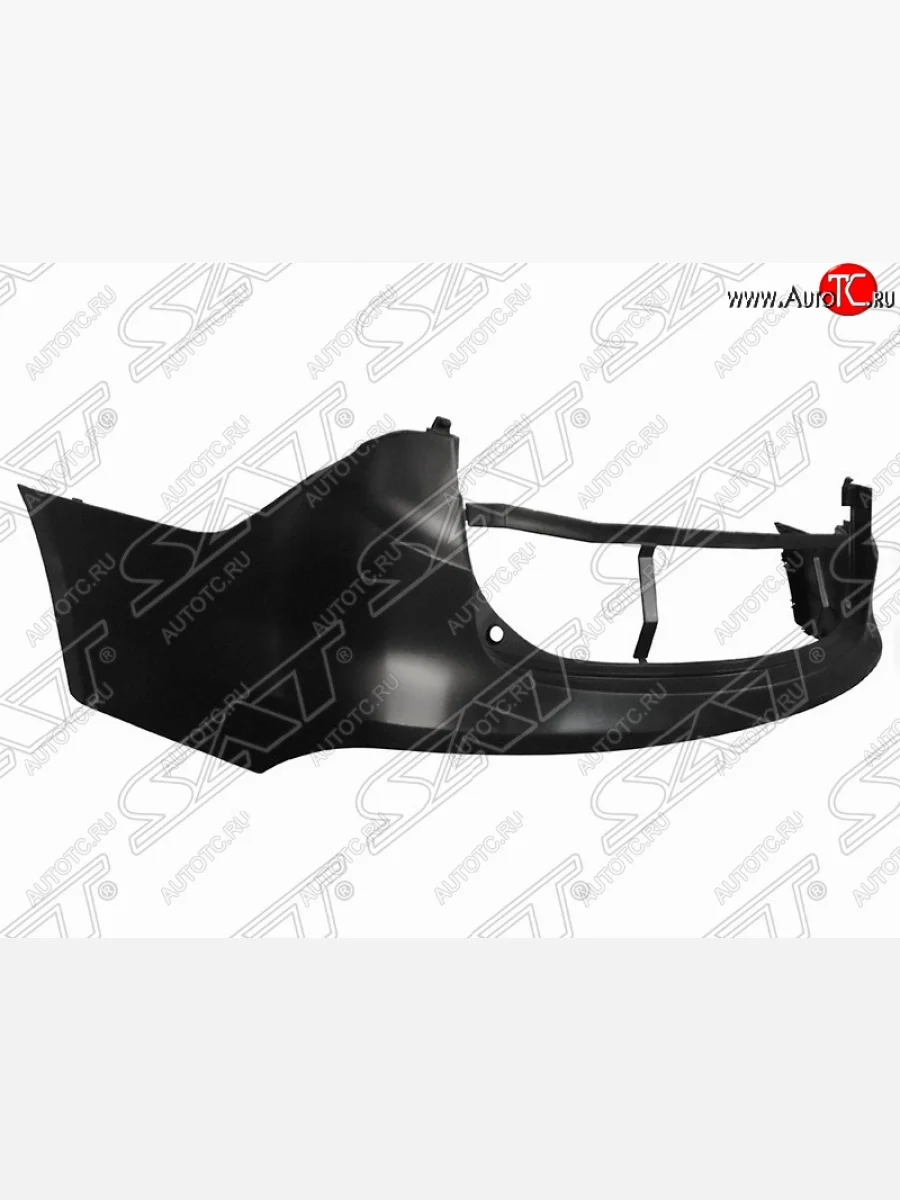 Бампер задний SAT (верхняя часть)  Hyundai Santa Fe (2012-2016) DM (Неокрашенный)  в Самаре Самарской области