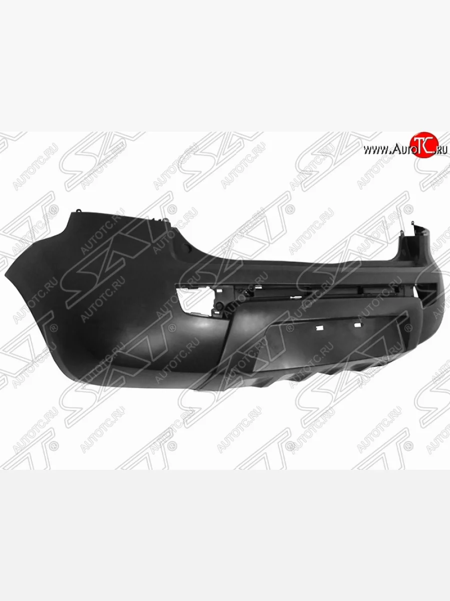 Бампер задний SAT KIA Soul AM дорестайлинг (2008-2011) (Неокрашенный)  в Керчи Республика Крым