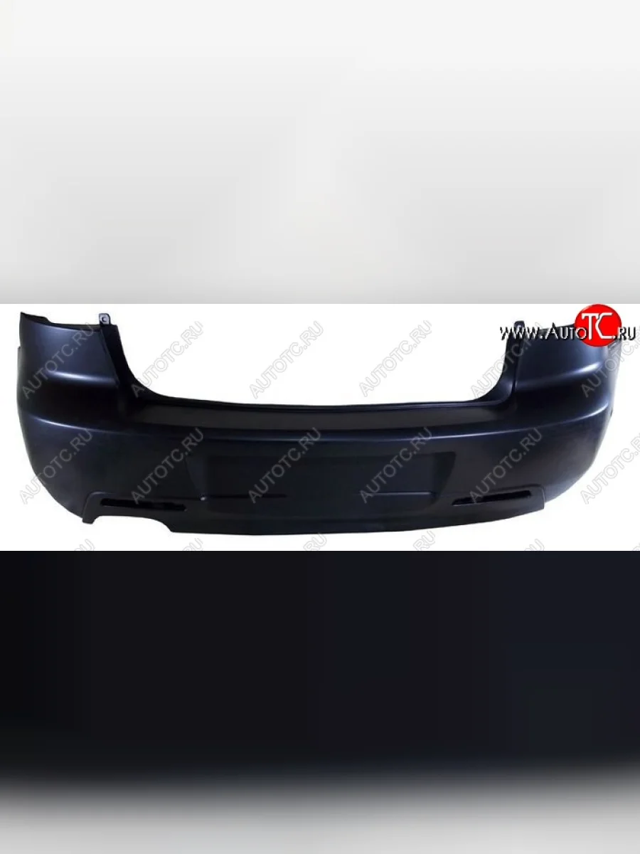 Бампер задний SAT (под боков.отражатели, пр-во Тайвань) Mazda 3/Axela BK дорестайлинг седан (2003-2006) (Неокрашенный)  с доставкой в г. Керчь