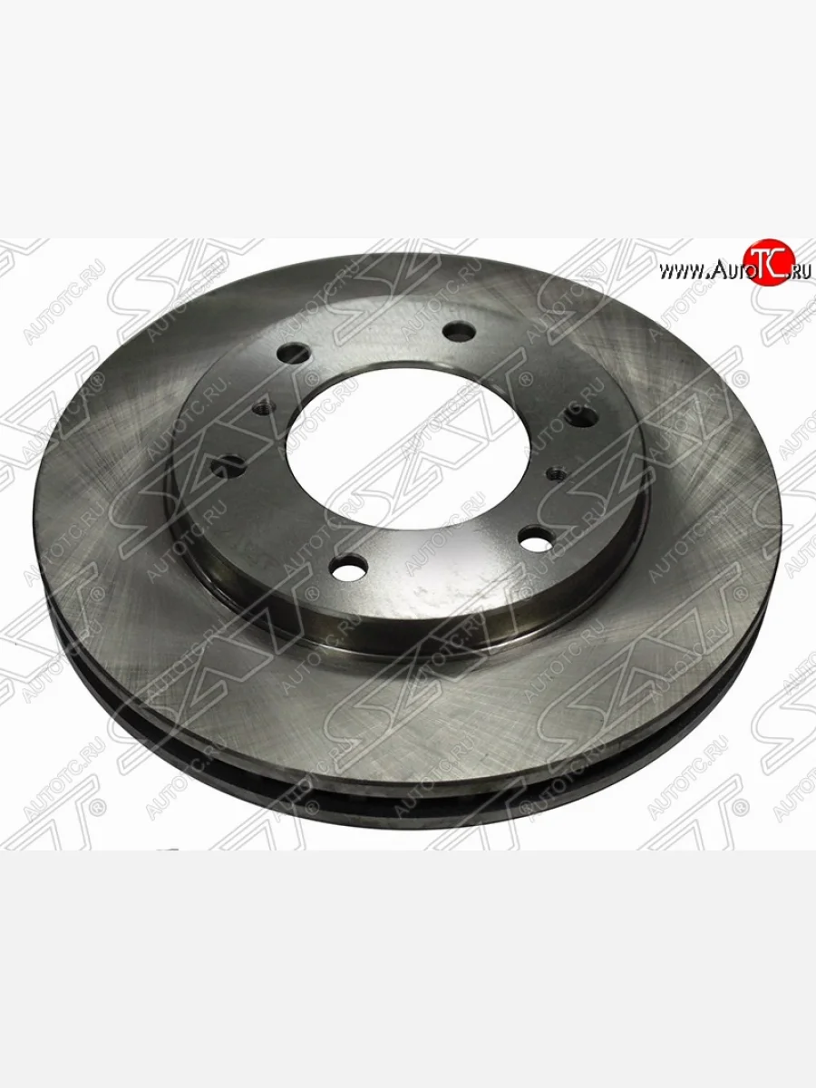 Передний тормозной диск SAT Mitsubishi L200 5 KK,KL рестайлинг (2018-2022)  в Керчи Республика Крым