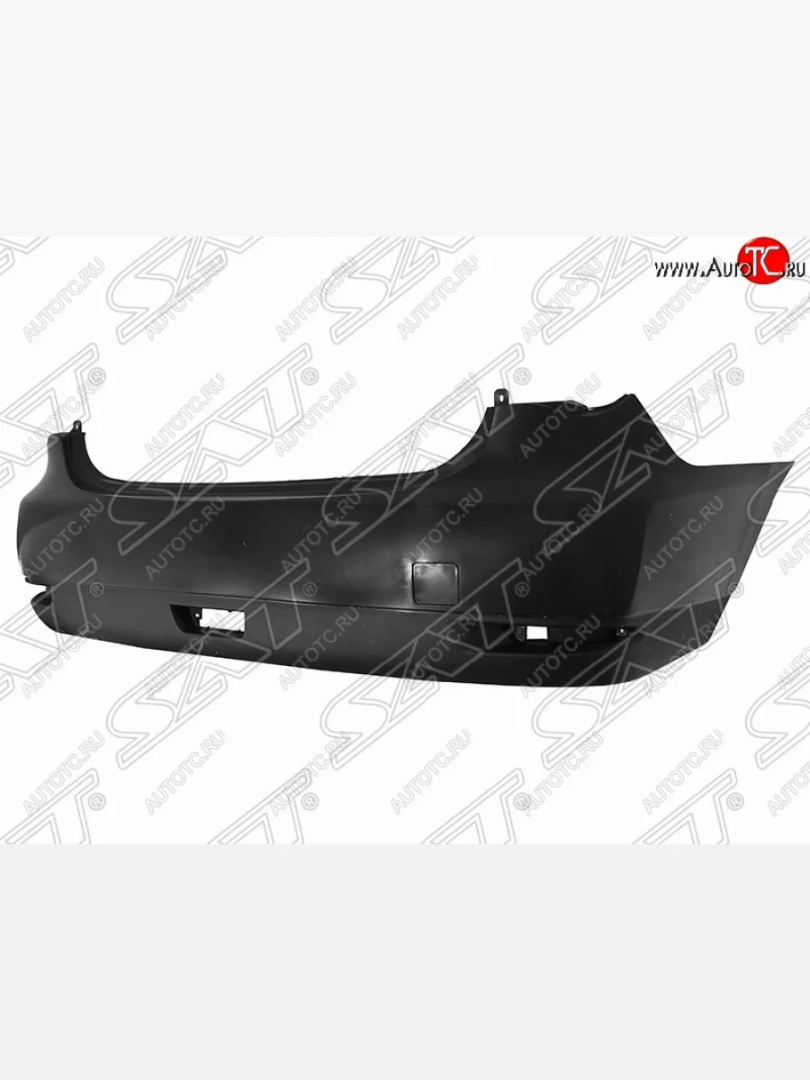 Бампер задний SAT Nissan Almera 3 G15 седан (2012-2019) (Неокрашенный)  в Самаре Самарской области