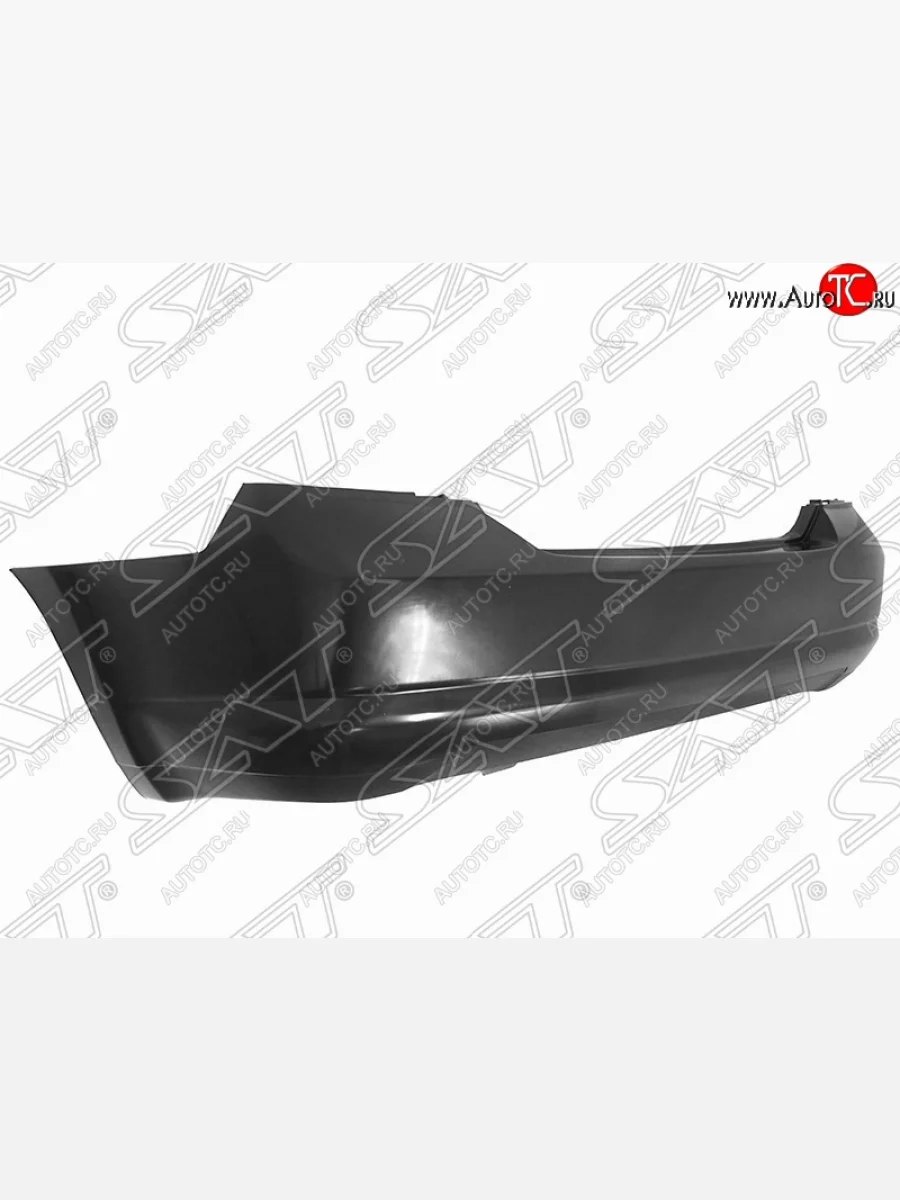Бампер задний SAT  Nissan Tiida (2010-2014) 1 C11 (Неокрашенный)  в Самаре Самарской области