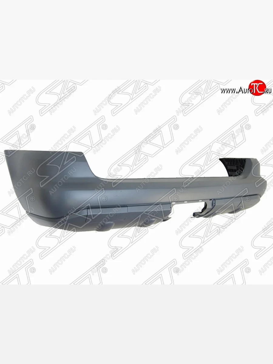 Бампер задний SAT (пр-во Тайвань)  Mercedes-Benz ML class (2001-2005) W163 (Неокрашенный)  в Самаре Самарской области