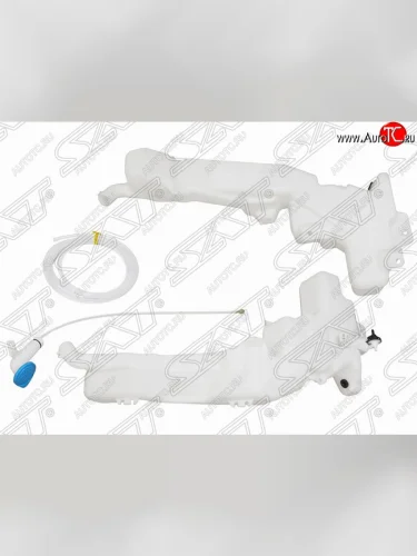 Бачок омывателей SAT (под омыватели с мотором на стекло) Honda CR-V  RE1,RE2,RE3,RE4,RE5,RE7 (2007-2012) дорестайлинг, рестайлинг