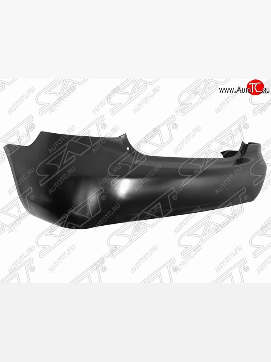 Бампер задний SAT Toyota Belta/Yaris XP90 седан (2005-2012) (Неокрашенный)  в Воронеже Воронежской области