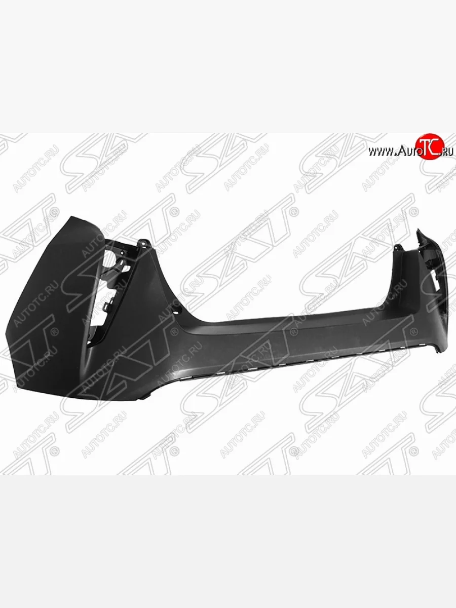 Бампер задний SAT (под парктроник) Toyota Prius XW50 дорестайлинг (2015-2018) (Неокрашенный)  в Керчи Республика Крым