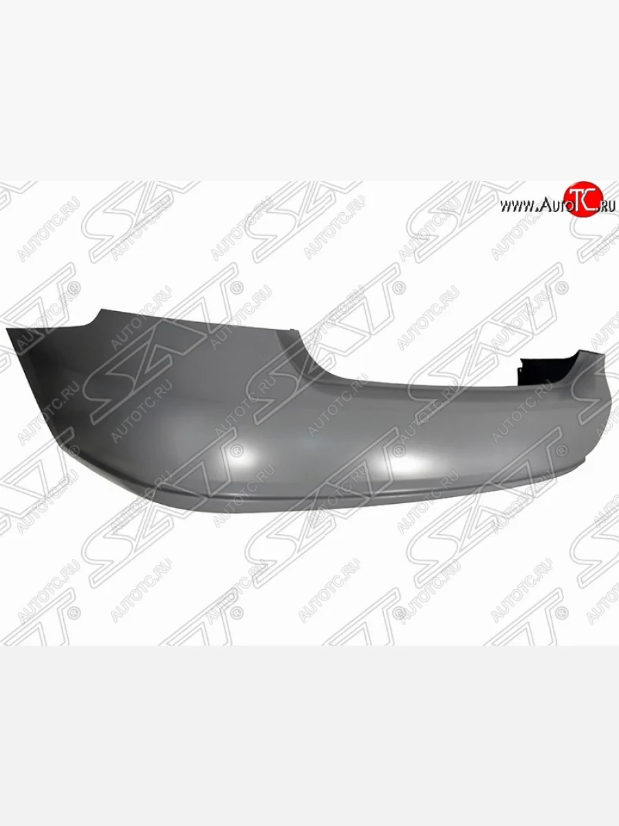 Бампер задний SAT  Volkswagen Polo (2009-2015) Mk5 6R,6C,61 (Неокрашенный)  В Кинешме Ивановской области