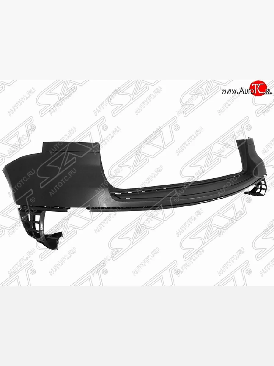Бампер задний SAT Volkswagen Touareg 1 GP дорестайлинг (2002-2007) (Неокрашенный)  с доставкой в г. Керчь
