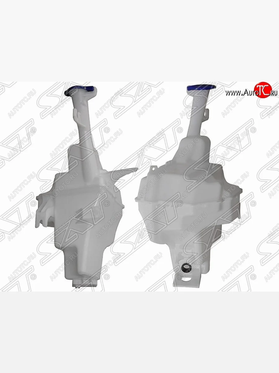 Бачок омывателей SAT (без отв. под датчик уровня) Hyundai Solaris RBr седан дорестайлинг (2010-2014)  с доставкой в г. Керчь