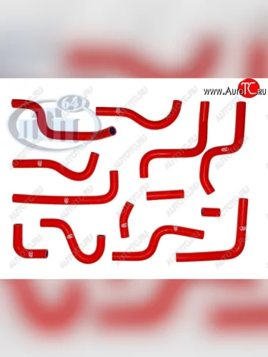 Патрубки отопителя ПТП64 (дв.405 Евро 3) ГАЗ Баргузин 2217 автобус дорестайлинг (1998-2002)