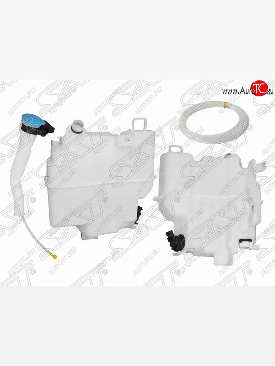 Бачок омывателей SAT (с горловиной, 1 мотором и датчик уровня, большой, пр-во Тайвань) Mazda 6 GJ дорестайлинг седан (2012-2015)  в Керчи Республика Крым