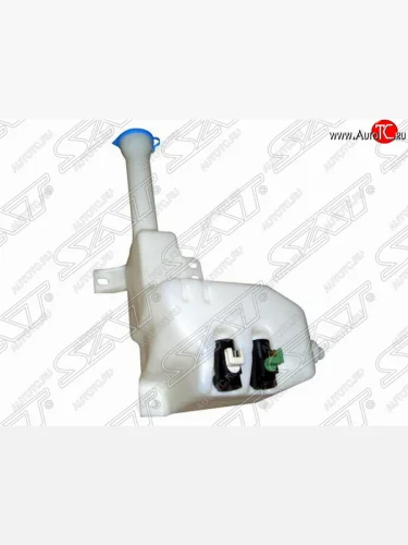 Бачок омывателей SAT (с 2 мотора, пр-во Тайвань) Mazda 323/Familia  седан (1998-2004) BJ дорестайлинг, BJ рестайлинг