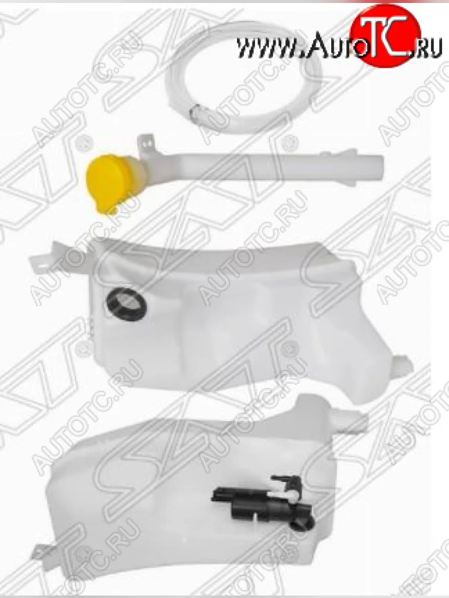 Бачок омывателей SAT (с горловиной, 1 мотором) Renault Kaptur дорестайлинг (2016-2020)  в Керчи Республика Крым