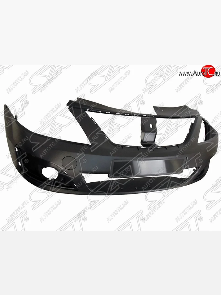 Передний бампер SAT (текстурный) Лада ВАЗ Ларгус дорестайлинг R90 (2012-2021) (Неокрашенный)  с доставкой в г. Керчь