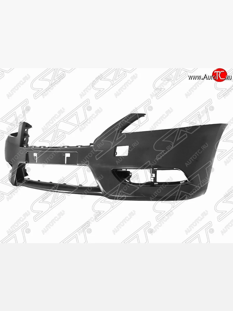 Передний бампер SAT Nissan Sentra 7 B17 седан (2014-2017) (Неокрашенный)  в Самаре Самарской области