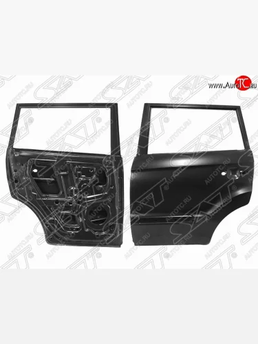 Левая дверь задняя SAT KIA Soul AM рестайлинг (2011-2014)