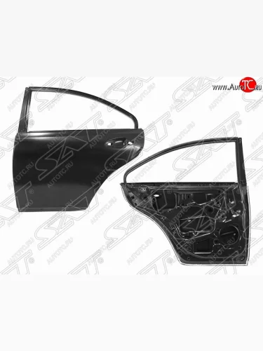 Левая дверь задняя SAT Lexus ES350  XV40 (2006-2012) дорестайлинг, рестайлинг