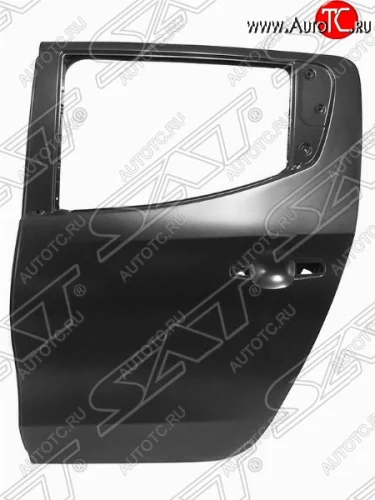 Левая дверь задняя SAT Mitsubishi L200 5 KK,KL дорестайлинг (2015-2019)
