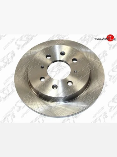 Задний тормозной диск SAT (невентилируемый, 239 мм) Honda Jazz (2008-2015)