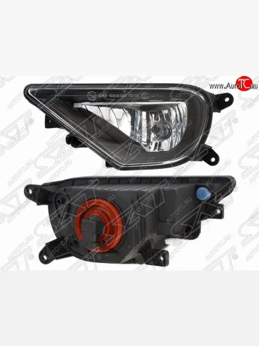 Левая противотуманная фара SAT Volkswagen Touareg  2 NF (2014-2018) рестайлинг