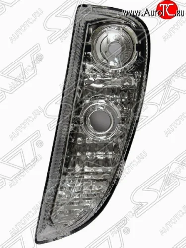 Левая противотуманная фара SAT (вертикальная) Porsche Cayenne 957 (2007-2010)