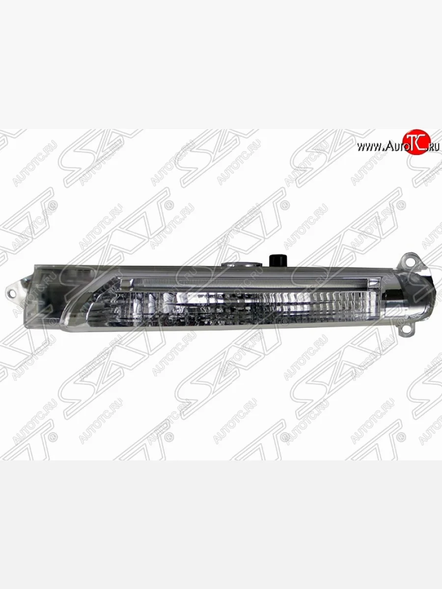 Левая противотуманная фара SAT (горизонтальная) Porsche Cayenne 957 (2007-2010)  в Керчи Республика Крым