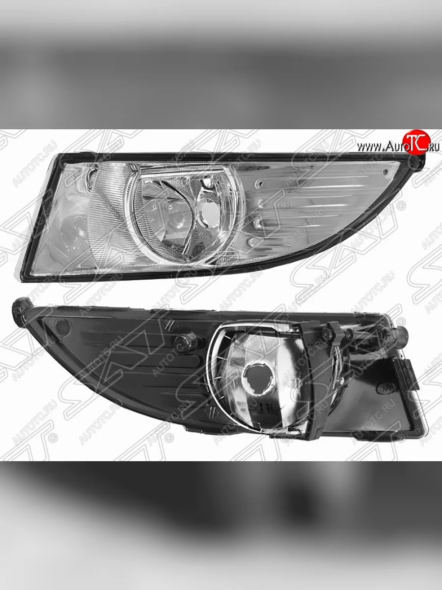 Левая противотуманная фара SAT (под одну лампу) Skoda Fabia Mk2 универсал рестайлинг (2010-2014)  в Керчи Республика Крым