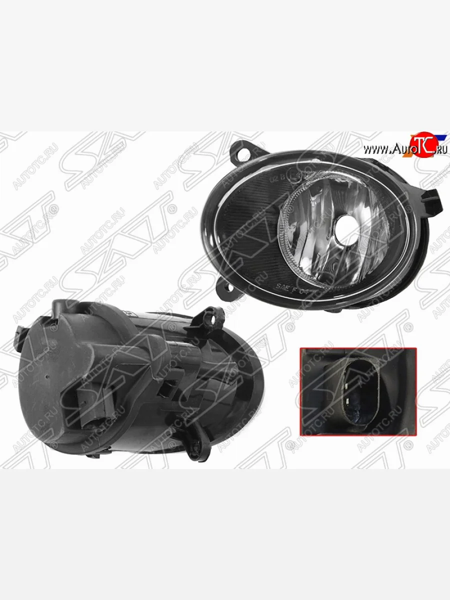 Левая противотуманная фара SAT Audi A6 C6 дорестайлинг, седан (2004-2008)  в Перми Пермском крае