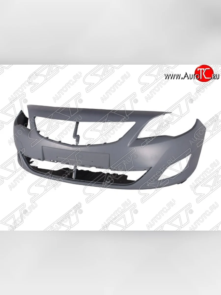 Передний бампер SAT Opel Astra J хэтчбек 5 дв. дорестайлинг (2009-2012) (Неокрашенный)  в Воронеже Воронежской области